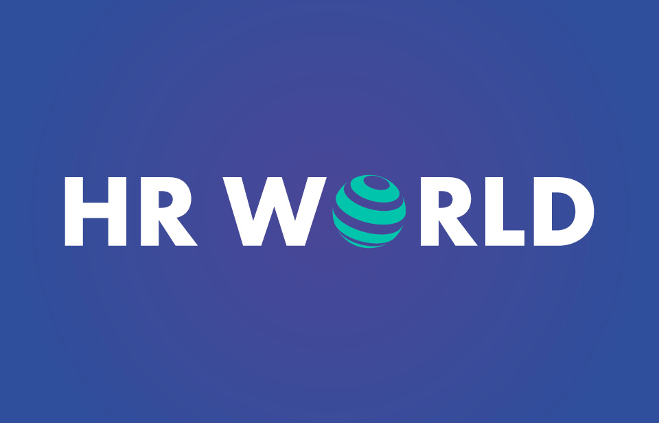 The HR World logo